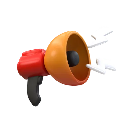 Seo Megaphone  3D Icon