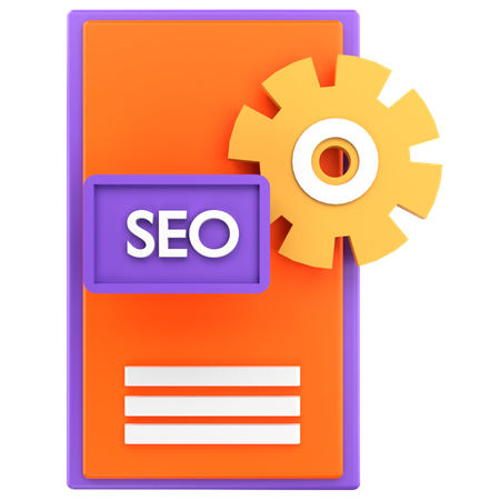 Seo Mobile  3D Icon