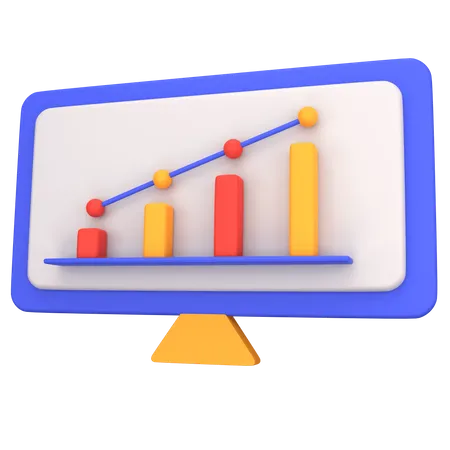 Seo Monitoring  3D Icon