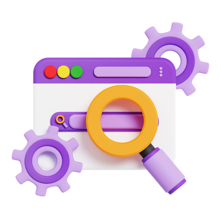 Seo Optimierung  3D Icon