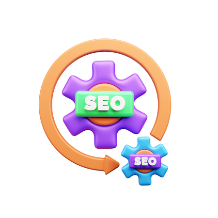 SEO-Optimierung  3D Icon