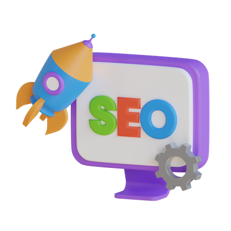 Seo Optimierung  3D Icon