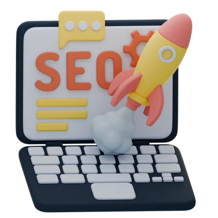 SEO Optimization  3D Icon