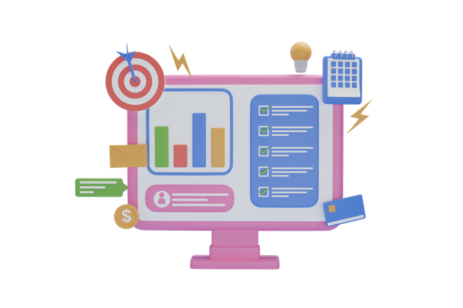 Seo Optimization  3D Icon