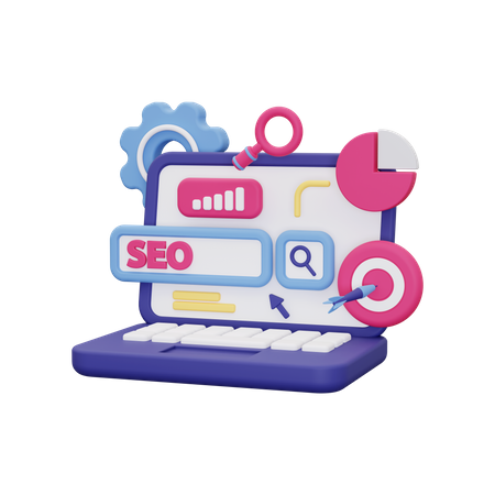 Seo Package  3D Illustration