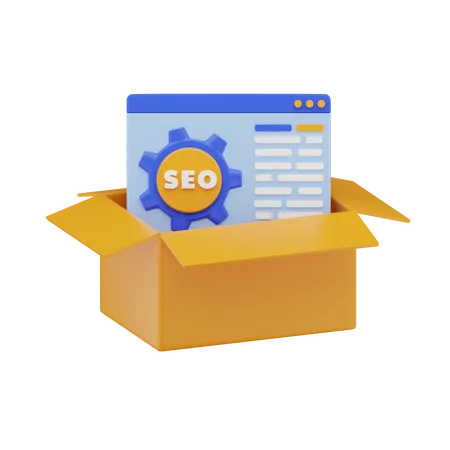 SEO-Paket  3D Icon