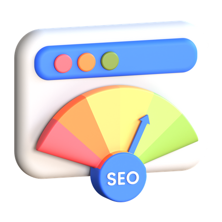 Seo Performance  3D Icon