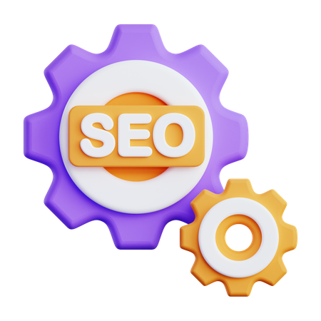 Seo Process  3D Illustration