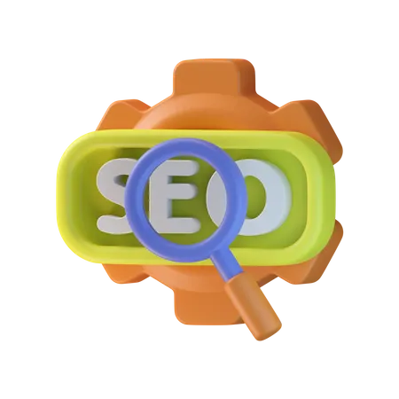 Seo Process  3D Icon