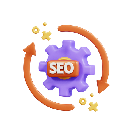 SEO-Prozess  3D Icon