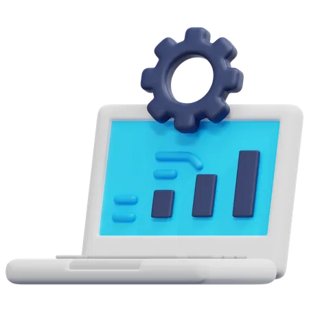 Seo Report  3D Icon