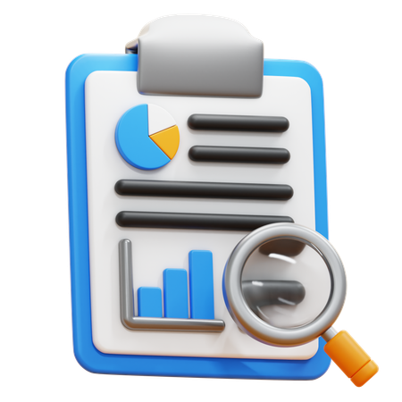 SEO REPORT  3D Icon