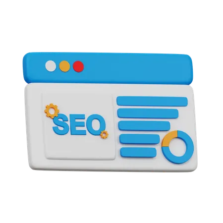 SEO Marketing Illustrations 3D Icon