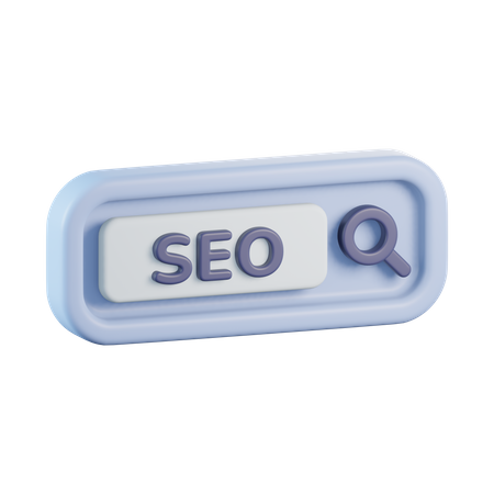 SEO search  3D Icon