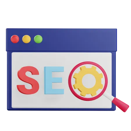3 D Seo Illustration With Transparent Background 3D Icon