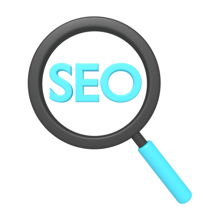 Seo Search  3D Icon