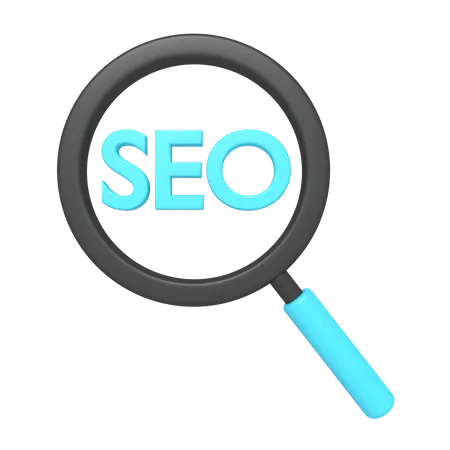 Seo Search  3D Icon