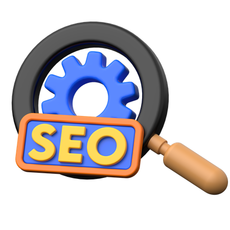 Seo Search  3D Icon