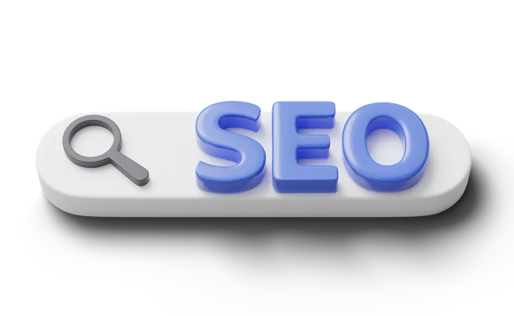 Seo Search  3D Icon