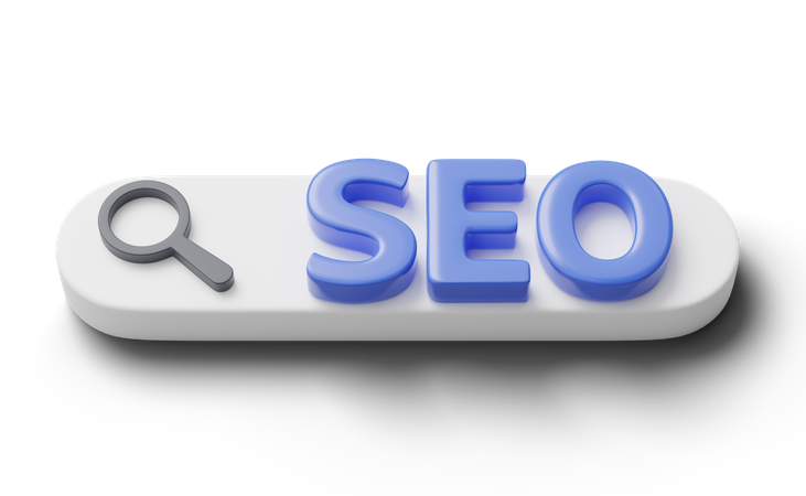 Seo Search 3D Icon