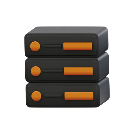 Seo Server  3D Icon