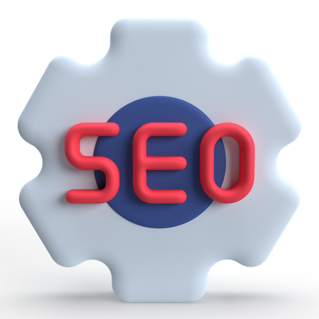 Seo Setting  3D Icon