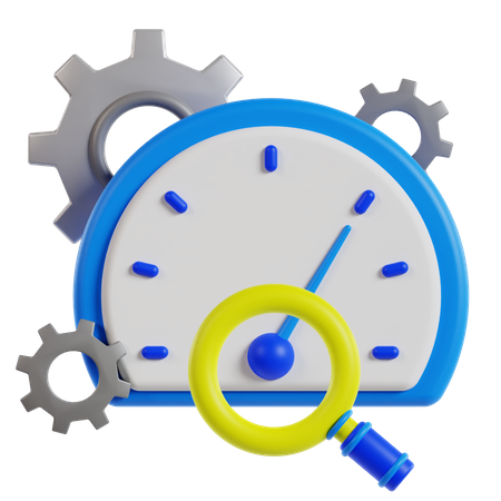 SEO Speed  3D Icon