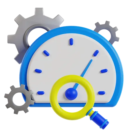 SEO Speed  3D Icon