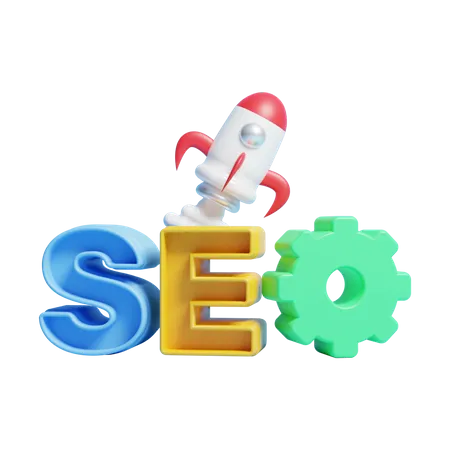 Seo Startup  3D Icon