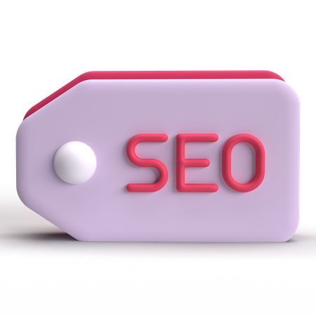 Seo Tag  3D Icon