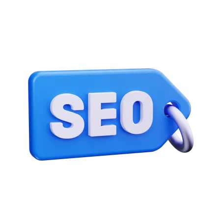 Seo Tag  3D Icon