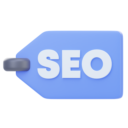 Seo Tag  3D Icon