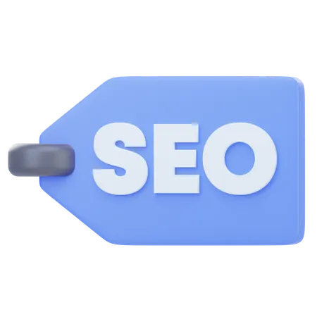 Seo Tag  3D Icon