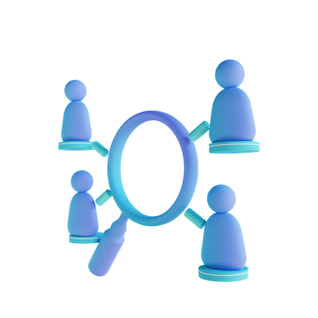 Seo Team  3D Icon