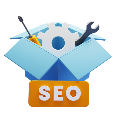 Seo Tools  3D Icon