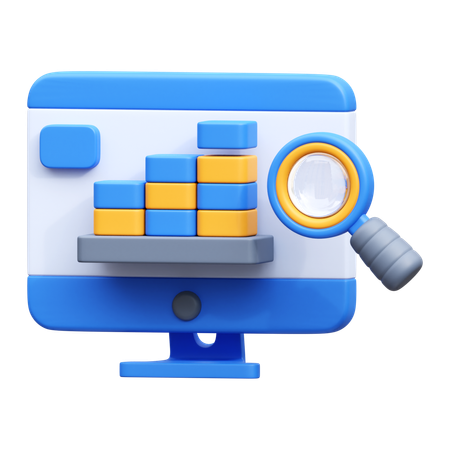 Tráfico SEO  3D Icon