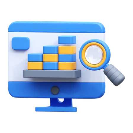 Tráfico SEO  3D Icon