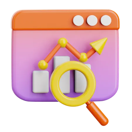 Tráfico SEO  3D Icon