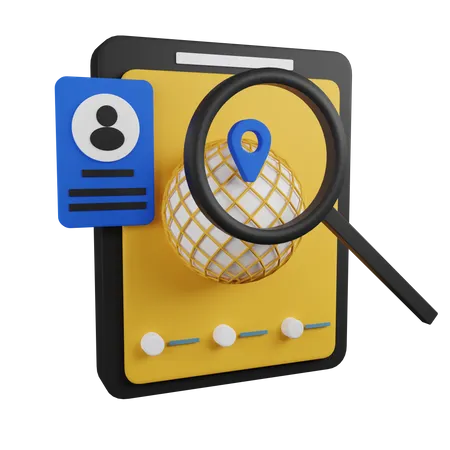 Ubicación SEO  3D Icon