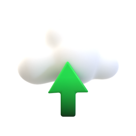 Seo Upload  3D Icon