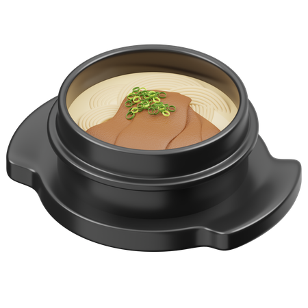 Seolleongtang  3D Icon