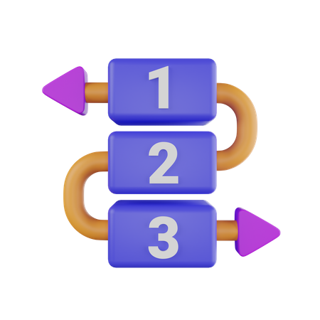 Sequence  3D Icon