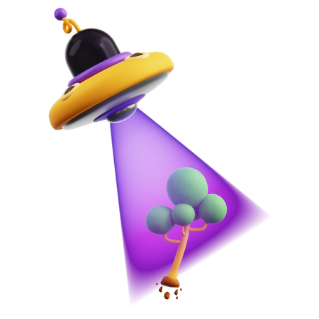 Sequestro de OVNI  3D Icon