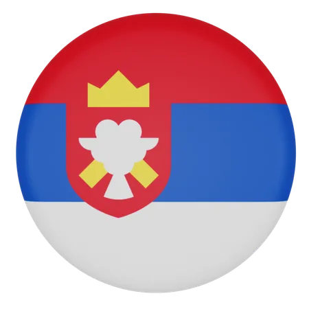 Serbia  3D Icon