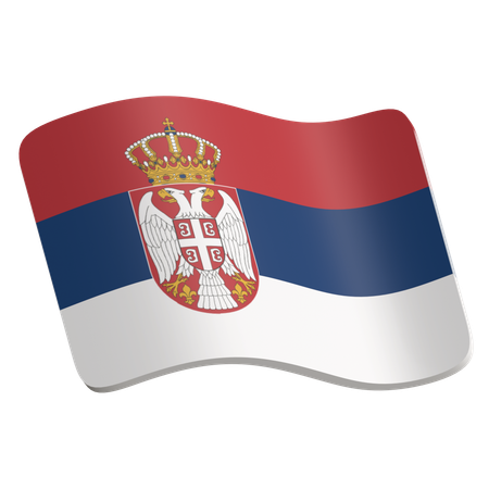 Serbia  3D Icon