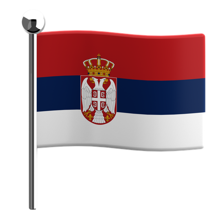 Serbia  3D Icon