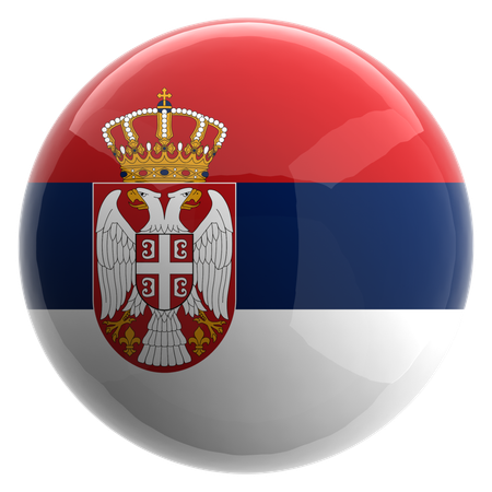 Serbia  3D Icon