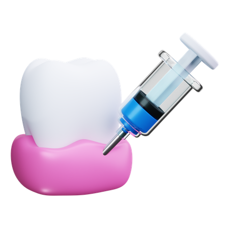 Seringa dentária  3D Icon