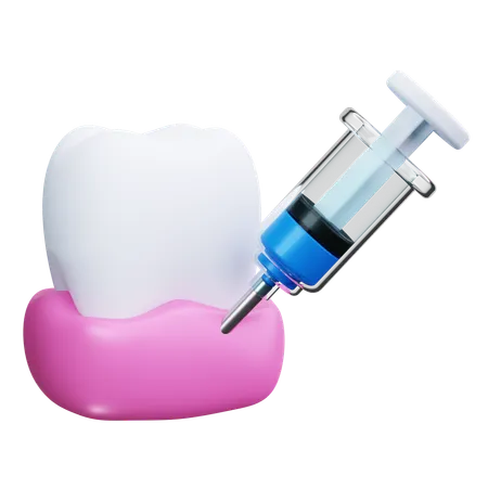 Seringa dentária  3D Icon