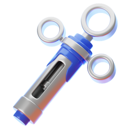 Seringa dentária  3D Icon